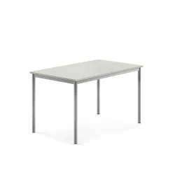 Pöytä SONITUS 1200x800x720 mm, korkeapainelaminaatti HPL, harmaa, hopeanharmaa