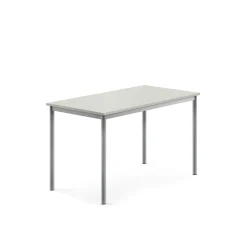 Pöytä SONITUS 1200x700x720 mm, korkeapainelaminaatti HPL, harmaa, hopeanharmaa