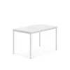 Pöytä SONITUS 1200x800x720 mm, korkeapainelaminaatti HPL, valkoinen, valkoinen