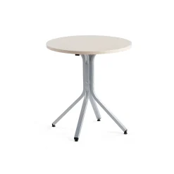 Pöytä VARIOUS Ø700x740 mm, hopeanharmaa, koivu