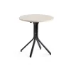 Pöytä VARIOUS Ø700x740 mm, musta, koivu