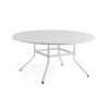 Pöytä VARIOUS Ø1600x740 mm, valkoinen, valkoinen