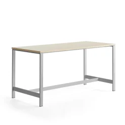 Pöytä VARIOUS 1800x800x900 mm, hopeaa, koivu
