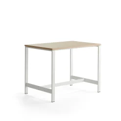 Pöytä VARIOUS 1200x800x900 mm, valkoinen, tammi