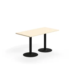 Pöytä VERTICUS 1400x700x720 mm, koivu/musta