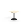 Pöytä VERTICUS 700x700x720 mm, koivu/musta