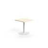 Pöytä VERTICUS 700x700x720 mm, koivu/valkoinen