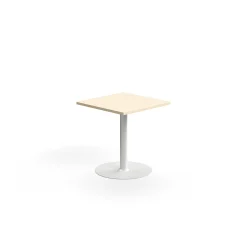 Pöytä VERTICUS 700x700x720 mm, koivu/valkoinen