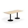 Pöytä VERTICUS 1800x800x720 mm, tammi/musta