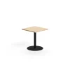 Pöytä VERTICUS 700x700x720 mm, tammi/musta