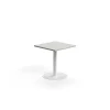 Pöytä VERTICUS 700x700x720 mm, vaaleanharmaa/valkoinen