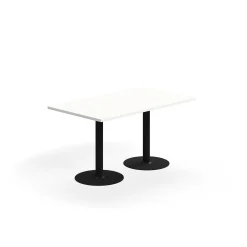 Pöytä VERTICUS 1400x800x720 mm, valkoinen/musta