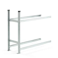 Rengashylly TRANSFORM Jatko-osa, 2 hyllytasoa, 1050x1200x400 mm