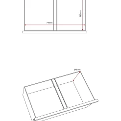 Riippukansiokaappi INDEX A4, 4 laatikkoa, 800x425x1320 mm, valkoinen