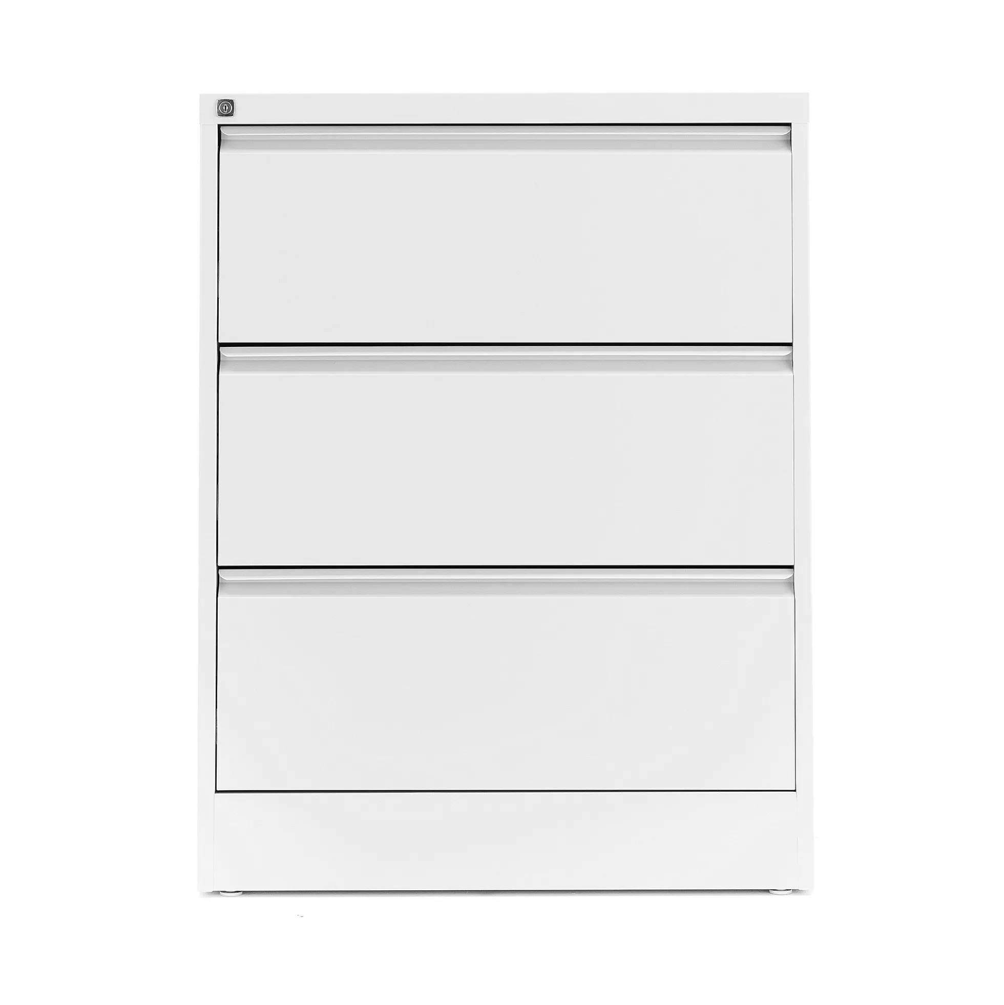 Riippukansiokaappi INDEX A4, 3 laatikkoa, 800x425x1030 mm, valkoinen