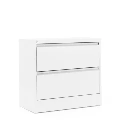 Riippukansiokaappi INDEX A4, 2 laatikkoa, 800x425x740 mm, valkoinen