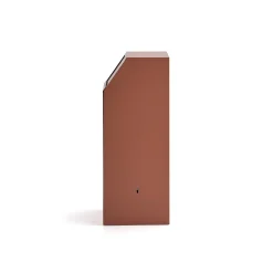 Roska-astia painokannella MELROSE 1000x395x400 mm, koralli
