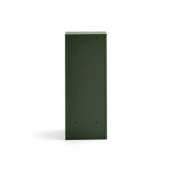 Roska-astia painokannella MELROSE 1000x395x400 mm, oliivinvihreä