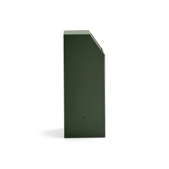 Roska-astia painokannella MELROSE 1000x395x400 mm, oliivinvihreä