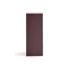 Roska-astia painokannella MELROSE 1000x395x400 mm, tummanpunainen