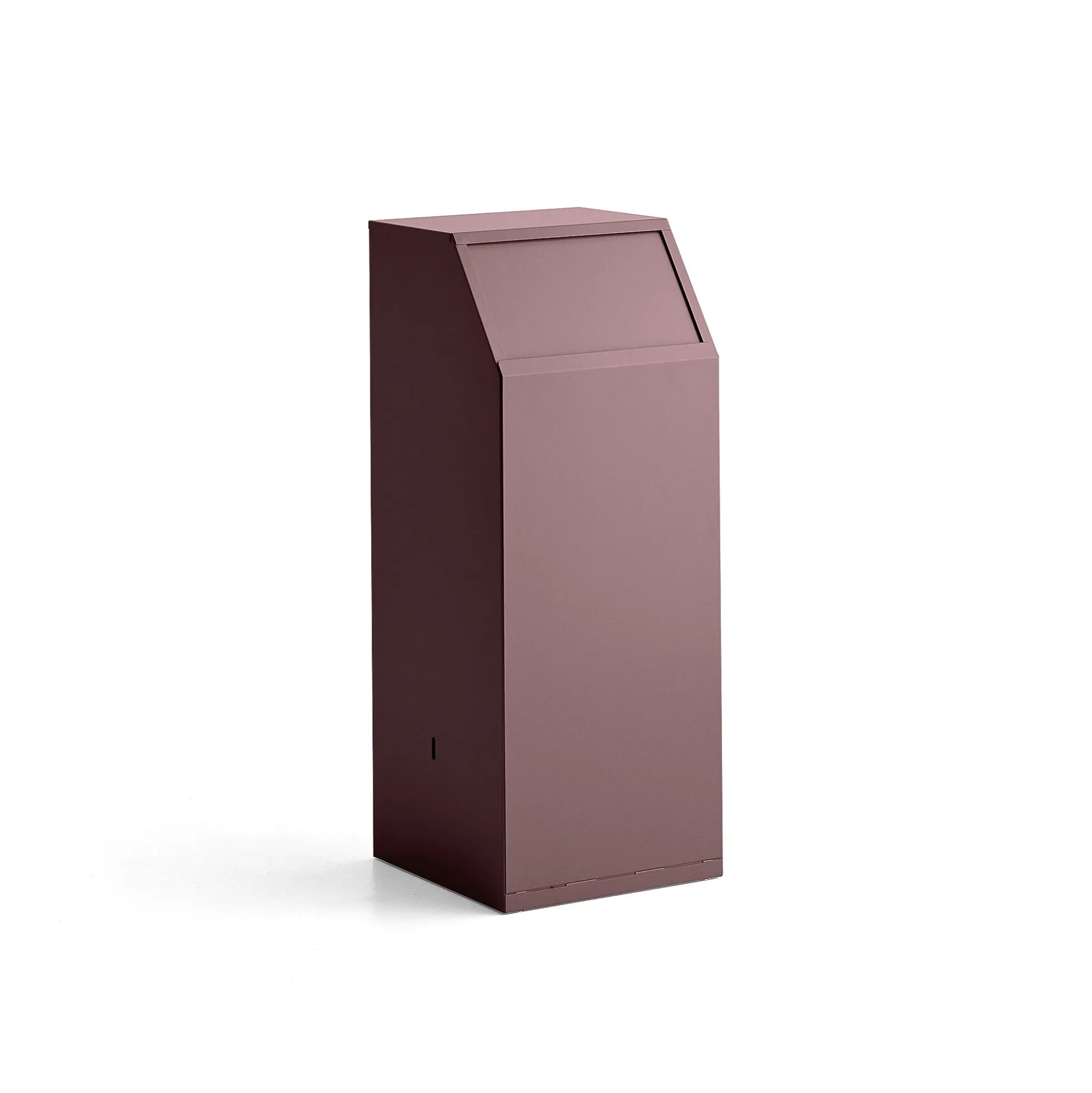 Roska-astia painokannella MELROSE 1000x395x400 mm, tummanpunainen