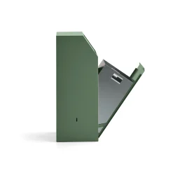 Roska-astia painokannella MELROSE 1000x395x400 mm, vaaleanvihreä
