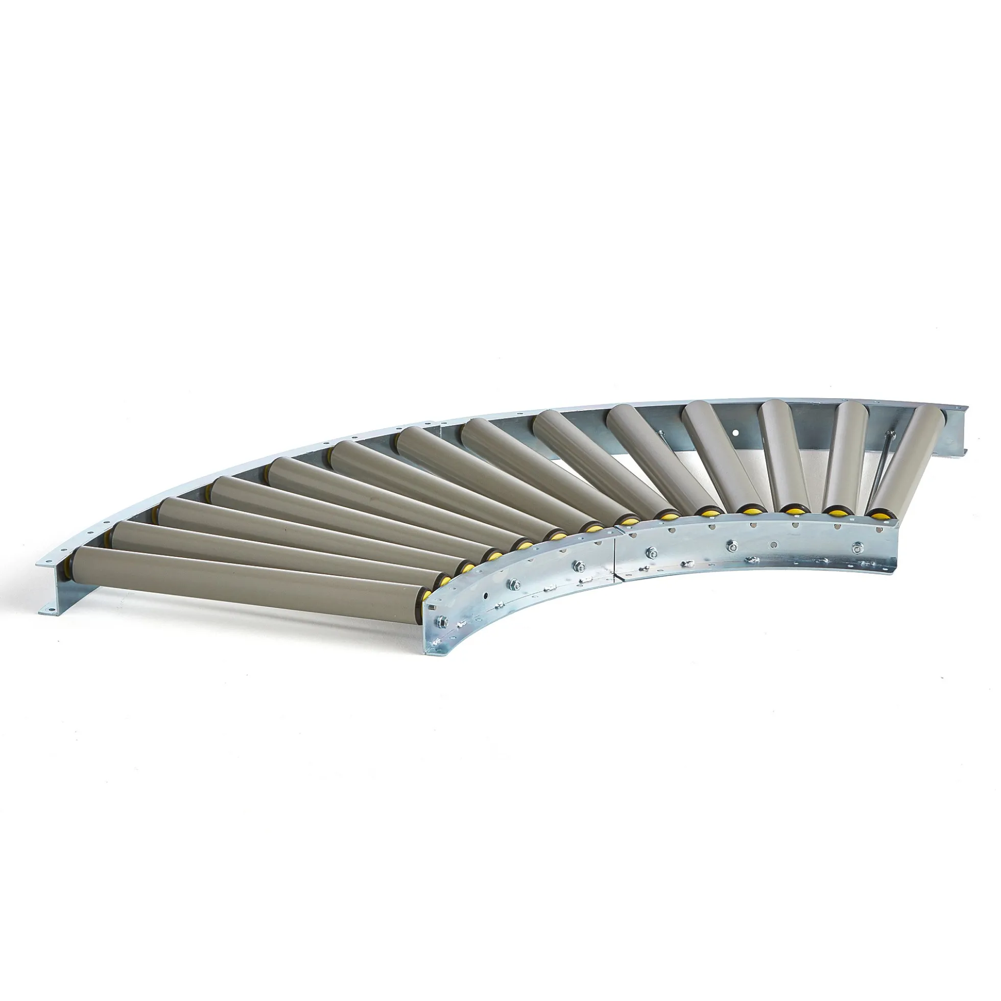 Rullarata LINE 90-asteen kulma, PVC-rullat, 1030x600 mm
