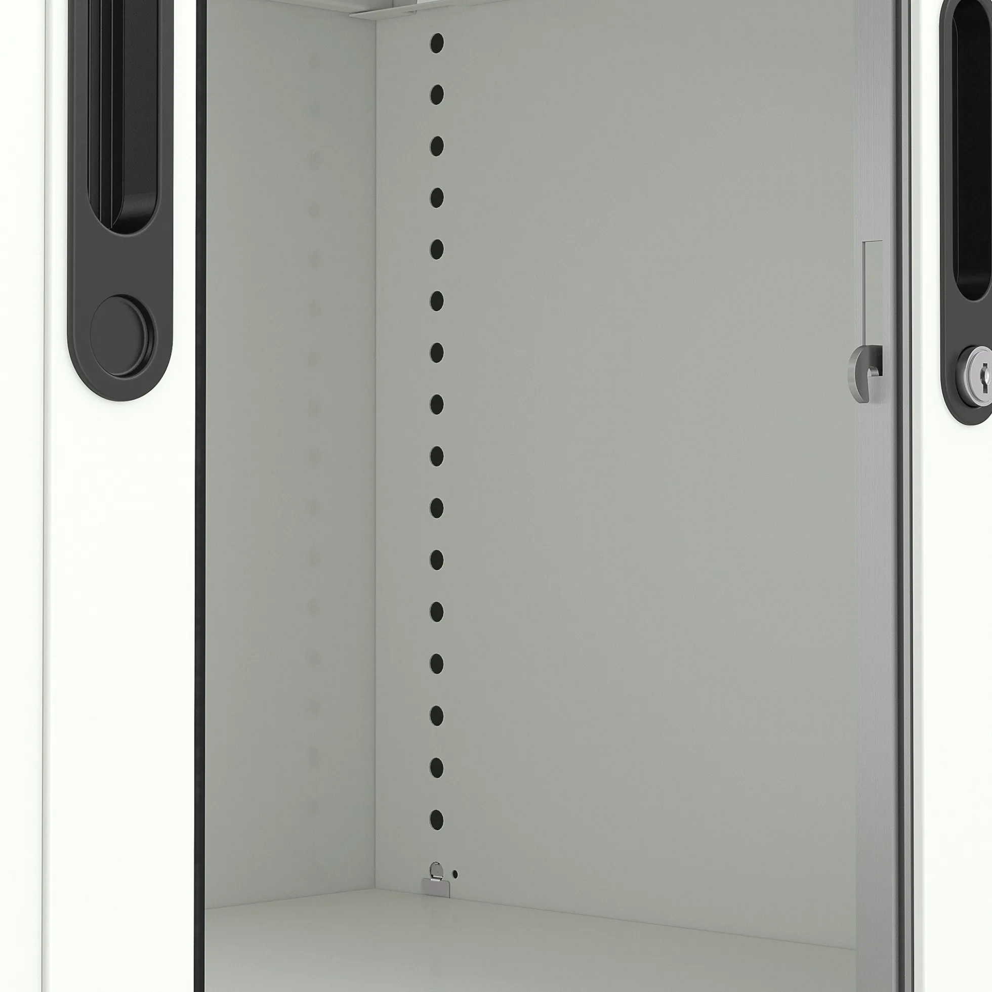 Rulokaappi STUDIO 1950x1000x420 mm, harmaa, harmaa