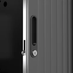 Rulokaappi STUDIO 440x1000x420 mm, musta, musta