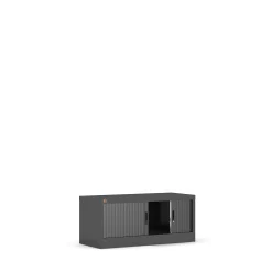 Rulokaappi STUDIO 440x1000x420 mm, musta, musta