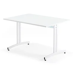 Ruokapöytä SANNA 1200x800x720 mm, valkoinen