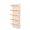 Saapasteline PERO 10 kenkäparille, 440x195x1025 mm, koivu