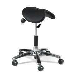 Satulatuoli KINGSTON 510-720 mm, musta nahka