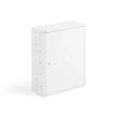 Seinäkaappi SERVE Lukollinen, 580x470x205 mm, valkoinen
