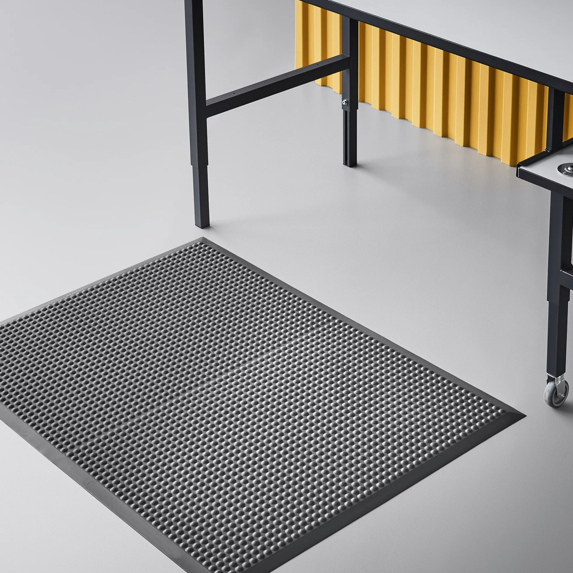 Seisontamatto SUPPORT 1200x950 mm, harmaa