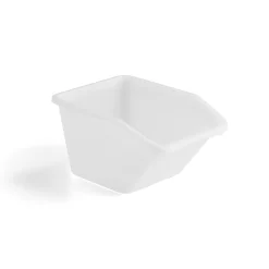 Säilytyslaatikko FENTON Kannellinen, 295x560x395 mm, 34 litraa, valkoinen