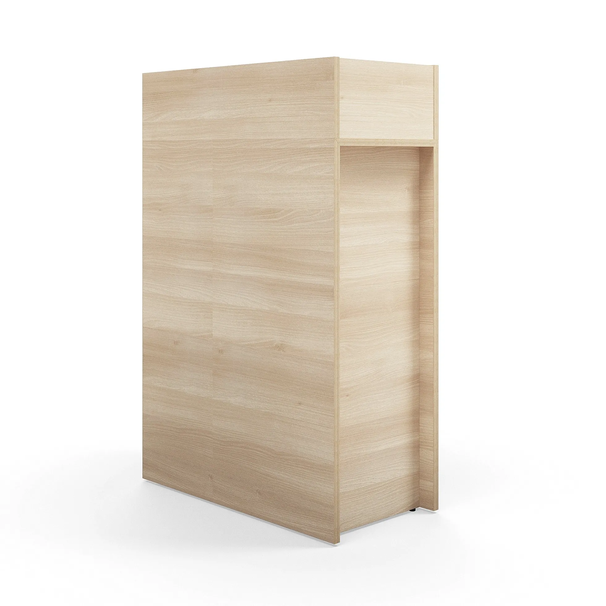 Säilytyslaatikko TOGETHER-istuinmoduulille 800x400x200 mm, saarni