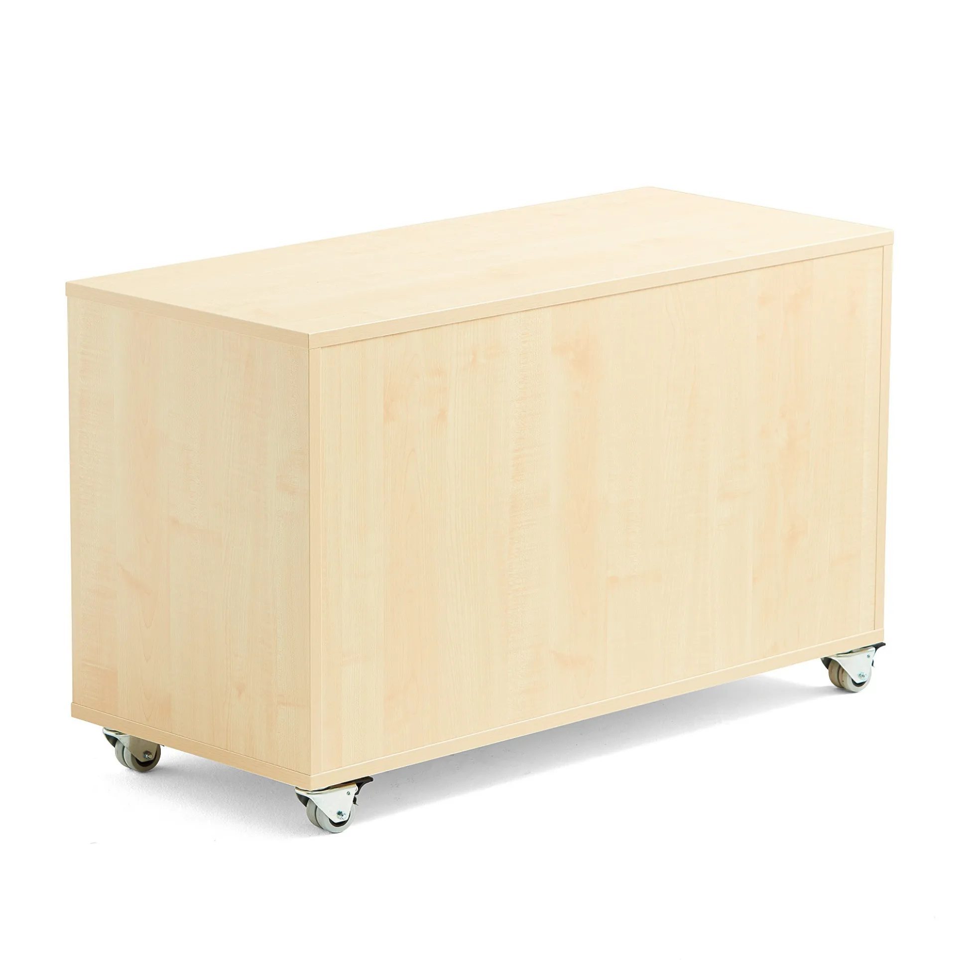 Säilytyslaatikosto muovilaatikoille IDA 1020x450x635 mm, koivu