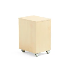 Säilytyslaatikosto muovilaatikoille IDA 350x450x635 mm, koivu
