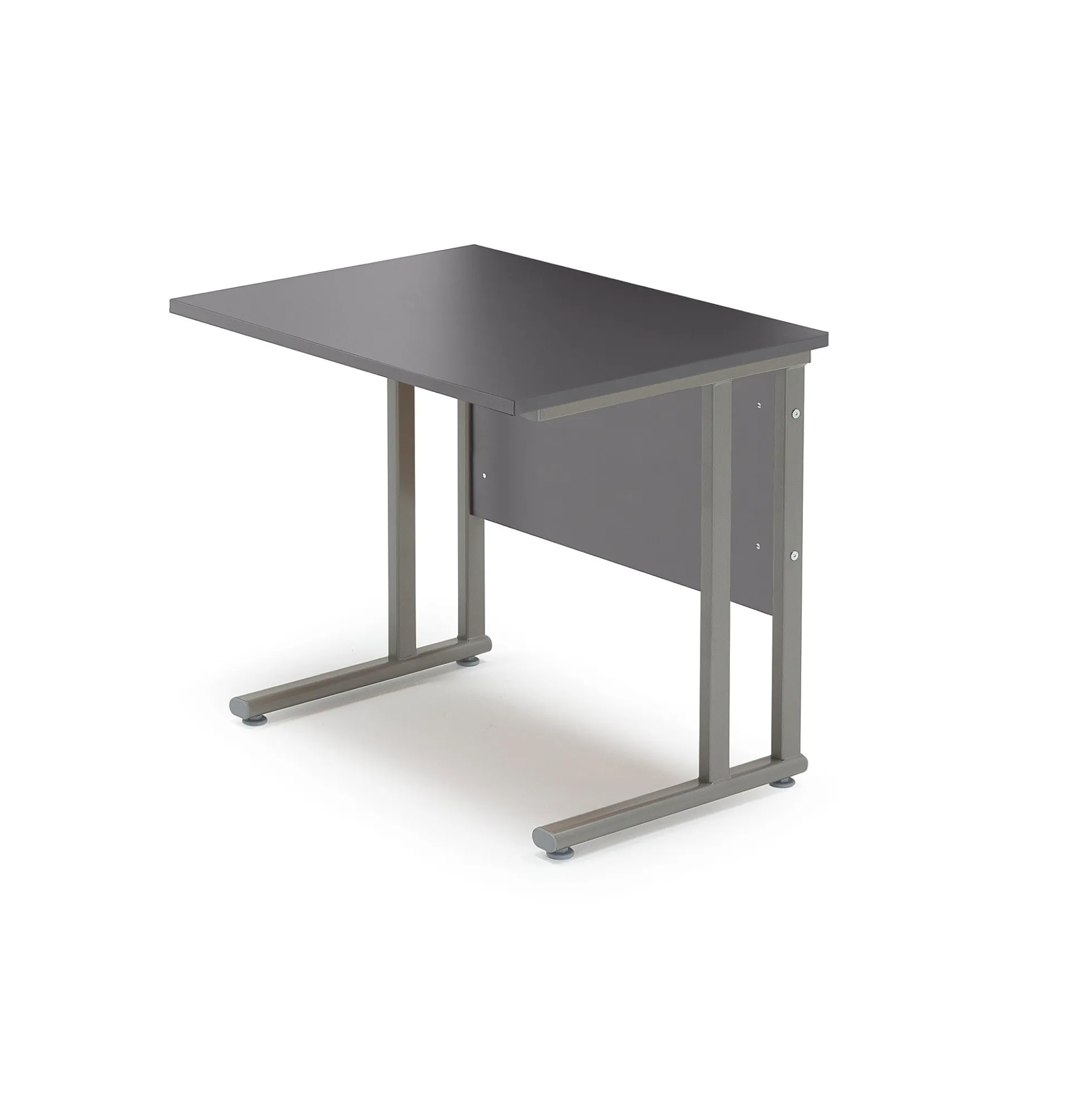 Sivupöytä FLEXUS 800x600 mm, 100 kg, harmaa laminaatti