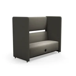Sohva CLEAR SOUND Integroitu USB-portti, 3-istuttava, kangas Pod CS, taupe