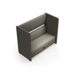 Sohva CLEAR SOUND Integroitu USB-portti, 3-istuttava, kangas Pod CS, taupe