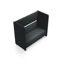 Sohva CLEAR SOUND 3-istuttava, kangas Pod CS, antrasiitinharmaa