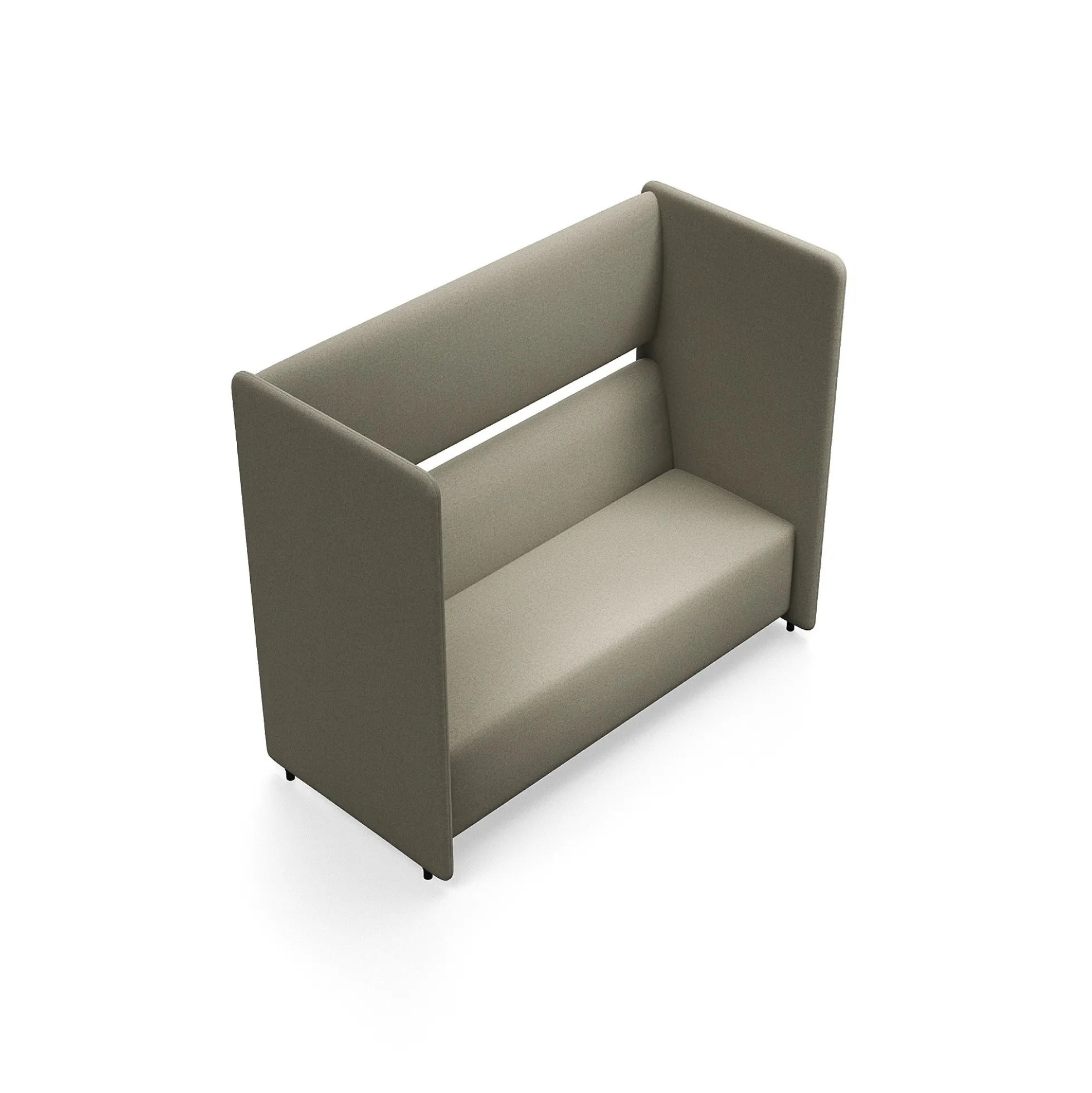 Sohva CLEAR SOUND 3-seater, kangas Focus Melange, beige