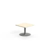 Sohvapöytä VERTICUS 700x700x500 mm, koivu/hopea