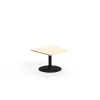 Sohvapöytä VERTICUS 700x700x500 mm, koivu/musta
