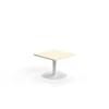 Sohvapöytä VERTICUS 700x700x500 mm, koivu/valkoinen