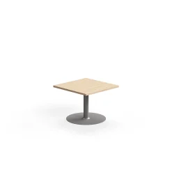 Sohvapöytä VERTICUS 700x700x500 mm, tammi/hopea