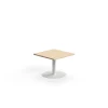 Sohvapöytä VERTICUS 700x700x500 mm, tammi/valkoinen