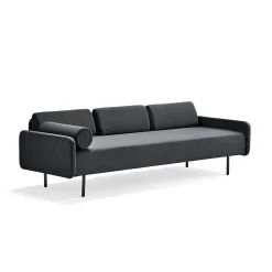 Sohva TRENDY 3-istuttava, kangas, antrasiitinharmaa